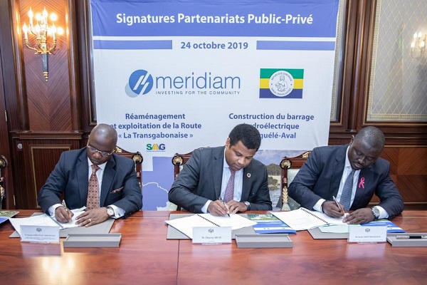 Le Français Meridiam s’associe au Gabon pour construire une route et un barrage d’un coût global de près de 700 milliards de FCFA