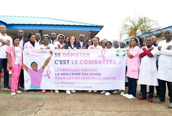 La 7e édition de la campagne de lutte contre le cancer des femmes, initiée par Sylvia Bongo, porte des fruits