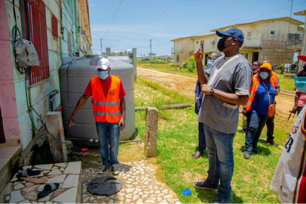 La SNI veut moderniser la gestion de la Cité Alhambra au nord de Libreville qui compte 1095 logements