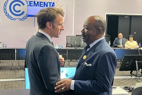 Changement climatique: Ali Bongo et Emmanuel Macron s’accordent pour un sommet spécial à Libreville en mars prochain