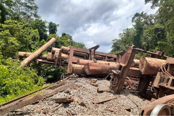 Un train grumier de 71 wagons de la Setrag déraille et perturbe de nouveau le Transgabonais